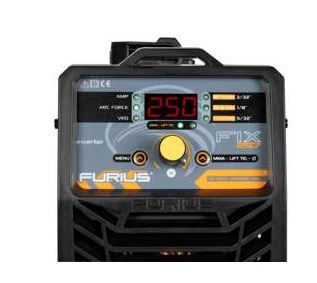 SOLDADOR INVERSOR FURIUS FIX 257