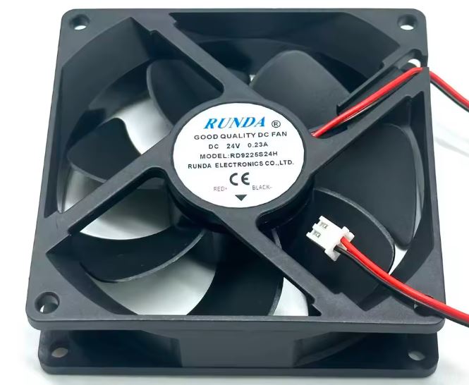 REPUESTOS SOLDADORA VENTILADOR ELITE Y OTRAS 90 X 90 X 25 ( DC24V .25A )
