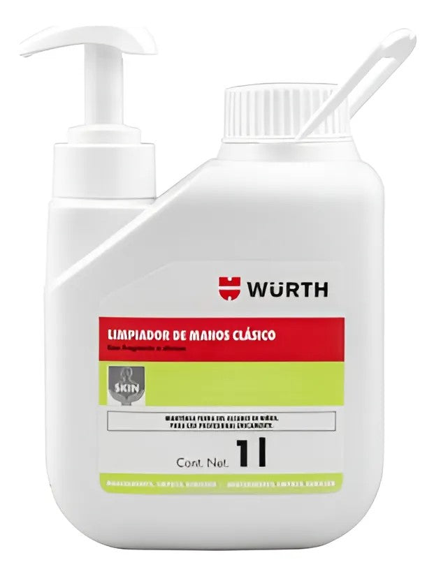 LIMPIADOR DE MANOS INDUSTRIAL CLASSIC 1L (WURTH)