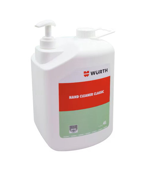 LIMPIADOR DE MANOS INDUSTRIAL CLASSIC 4L (WURTH)