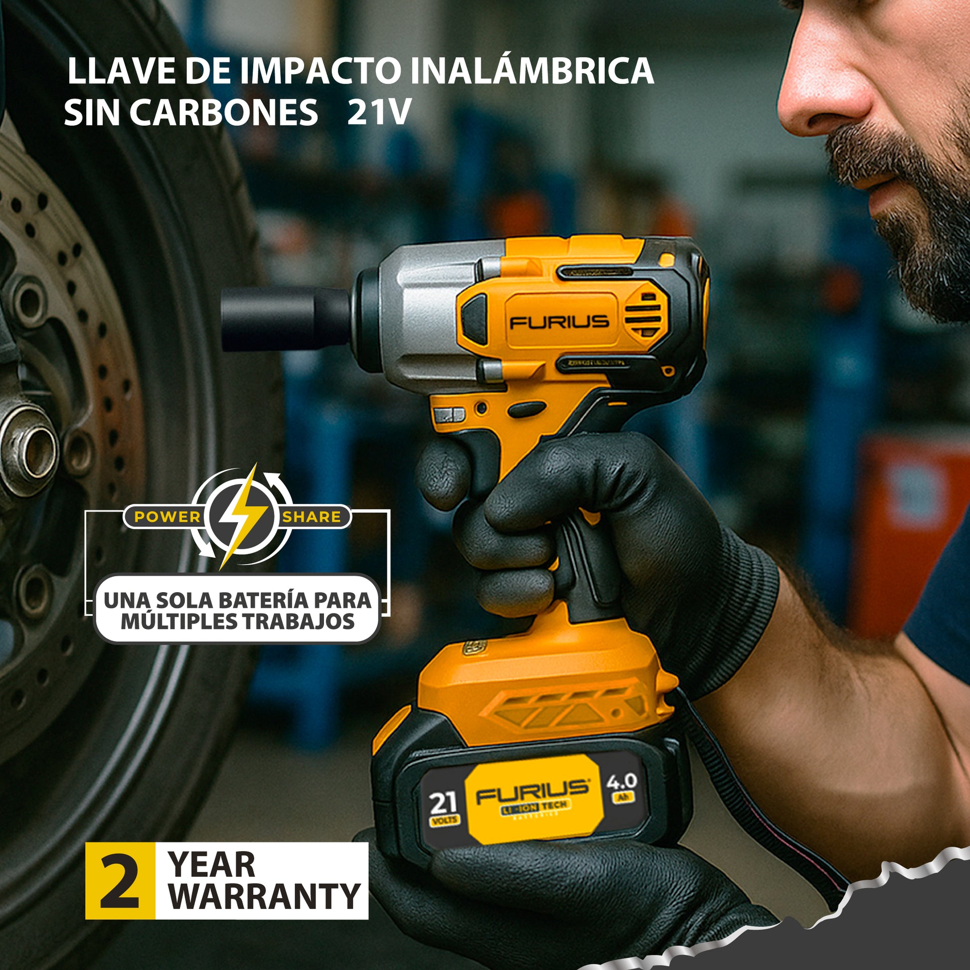 LLAVE DE IMPACTO - FIW213B