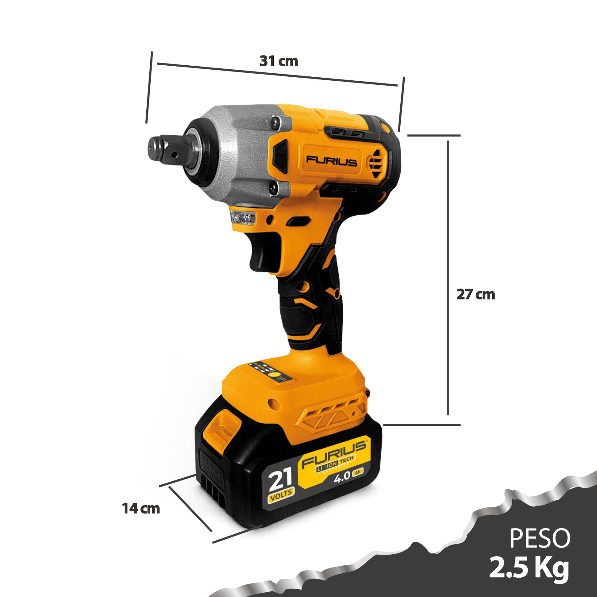 LLAVE DE IMPACTO - FIW213B