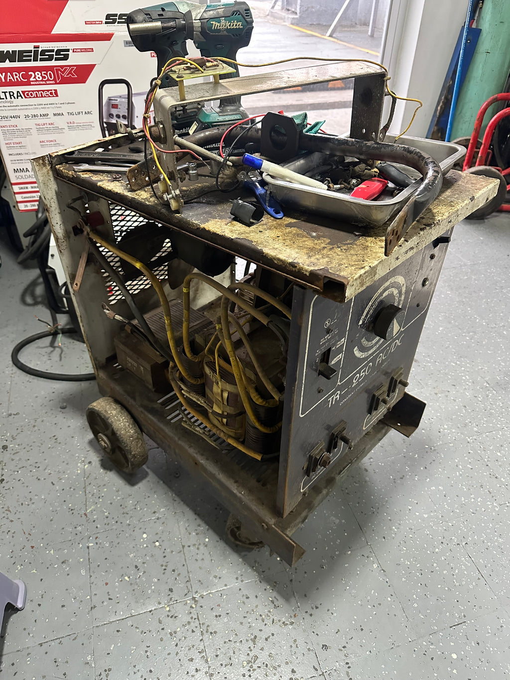 REPARACION DE SOLDADORAS DE TRANSFORMADOR INDUSTRIAL