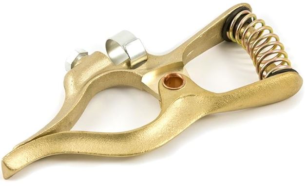 PINZA TIERRA 500AMP BRONCE