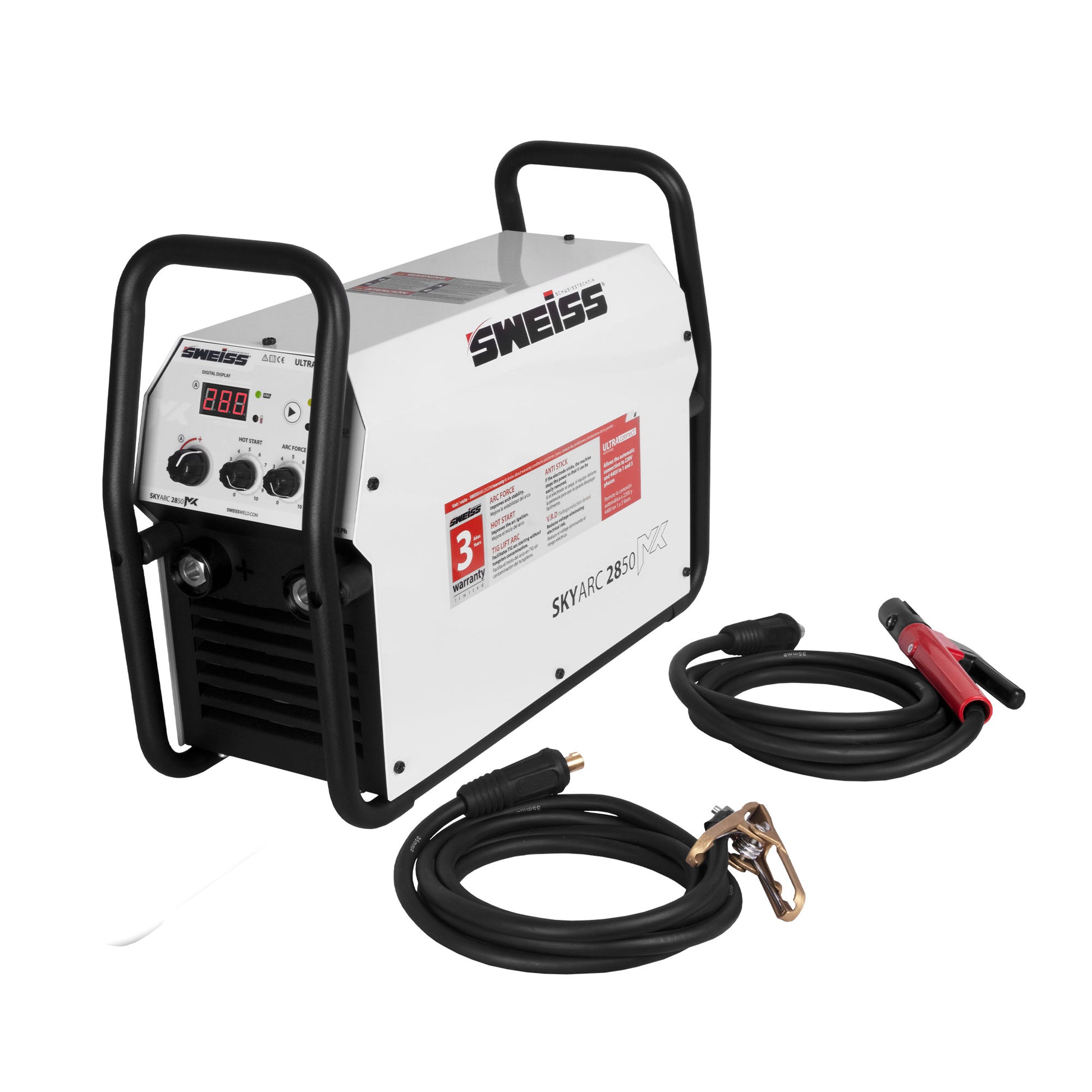 SOLDADOR INVERSOR SKYARC 2850 MX 280A 220/440V 1/3PH SWEISS