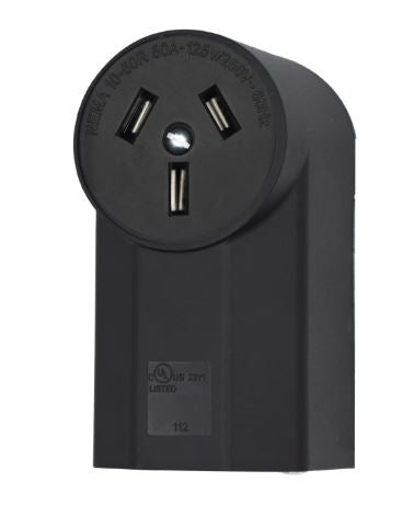 CONECTOR ELECTRICO HEMBRA NEMA 10-50R 50A 3P 125-250V 60Hz