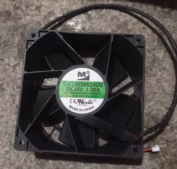 REPUESTO SOLDADORA VENTILADOR SWEISS Y OTRAS 120 X 120 X 25 (DC24V .90A)